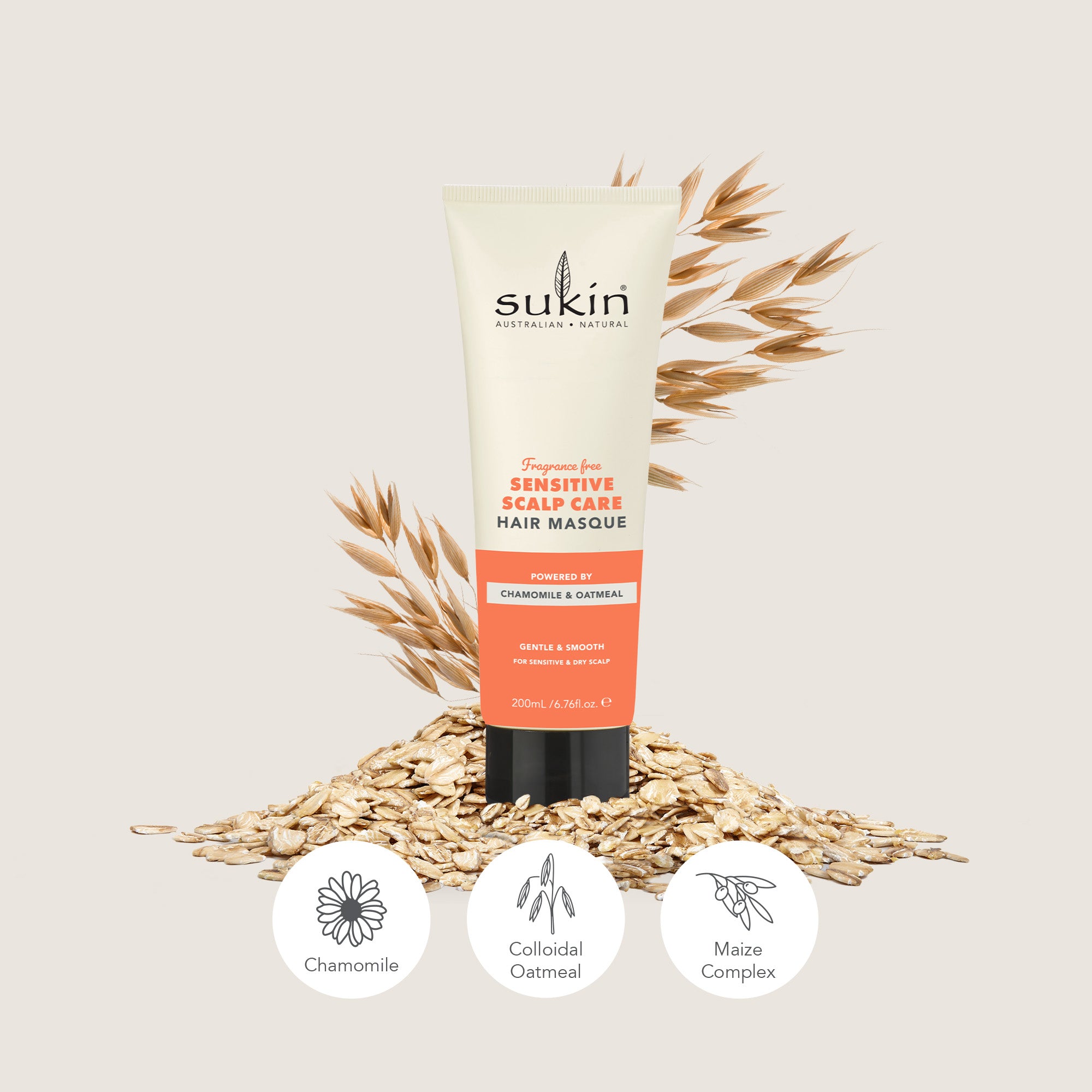 SENSITIVE SCALP CARE HAIR MASQUE | 200ML
